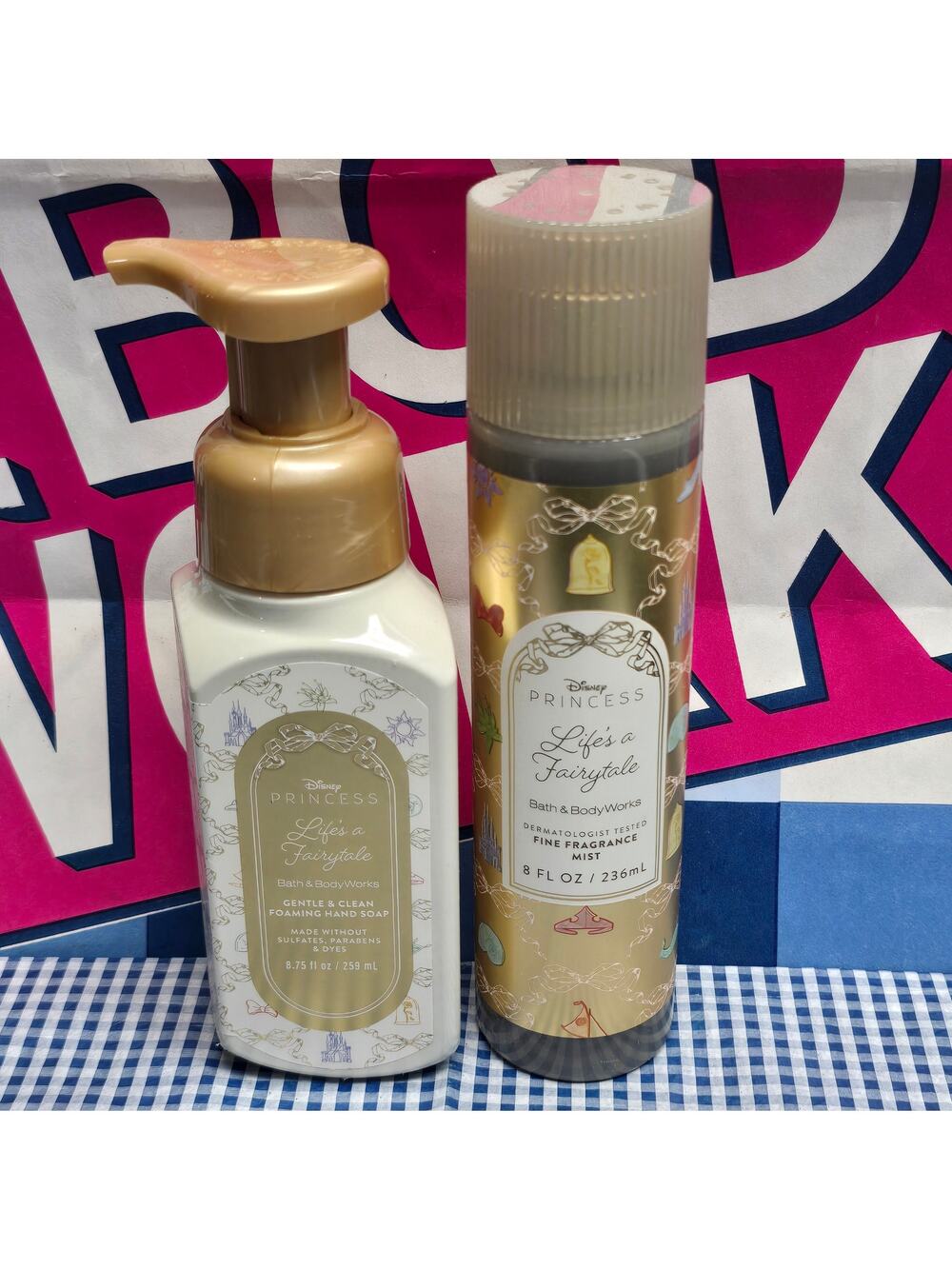 BBW Life's a Fairytale Gentle & Clean Foaming Hand Soap & Fragrance Mist Bundle